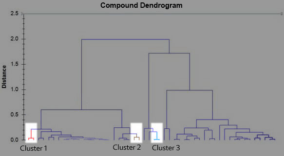 Example dendrogram