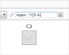 A regular expression in use in Progenesis