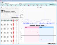 Correlation analysis in Progenesis Stats