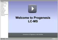 The in-depth tutorial for Progenesis LC-MS