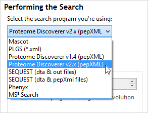 Use the dropdown to select between the v1.4 and v2.x plugins