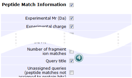 Making sure the query title is exported