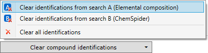 Clear compound identifications