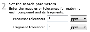 The NIST parameter selection options