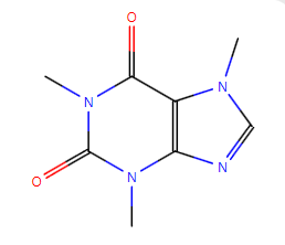 An example of a compound structure diagram in Progenesis SDF Studio