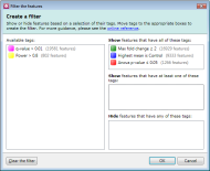 Features that are at least 2-fold up-regulated in the Control group and have an Anova p-value of less than 0.05