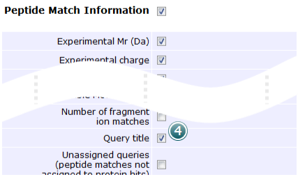 Making sure the query title is exported