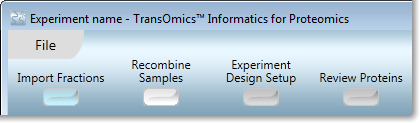 The fractionation workflow